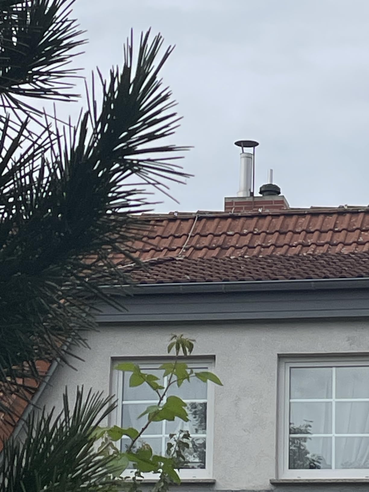 H&M Regenhaube 180mm Kaminhut Edelstahl