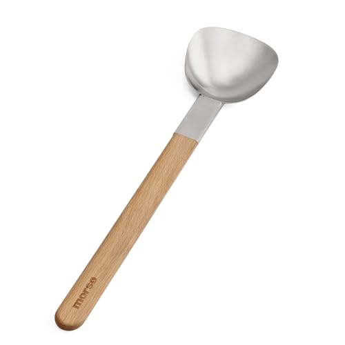 Morsø Vulcano Spatula Wokspachtel Edelstahl 40,5 cm
