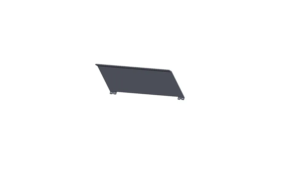 ACR Woodpecker WP5 Plus Prallplatte oben Stahl