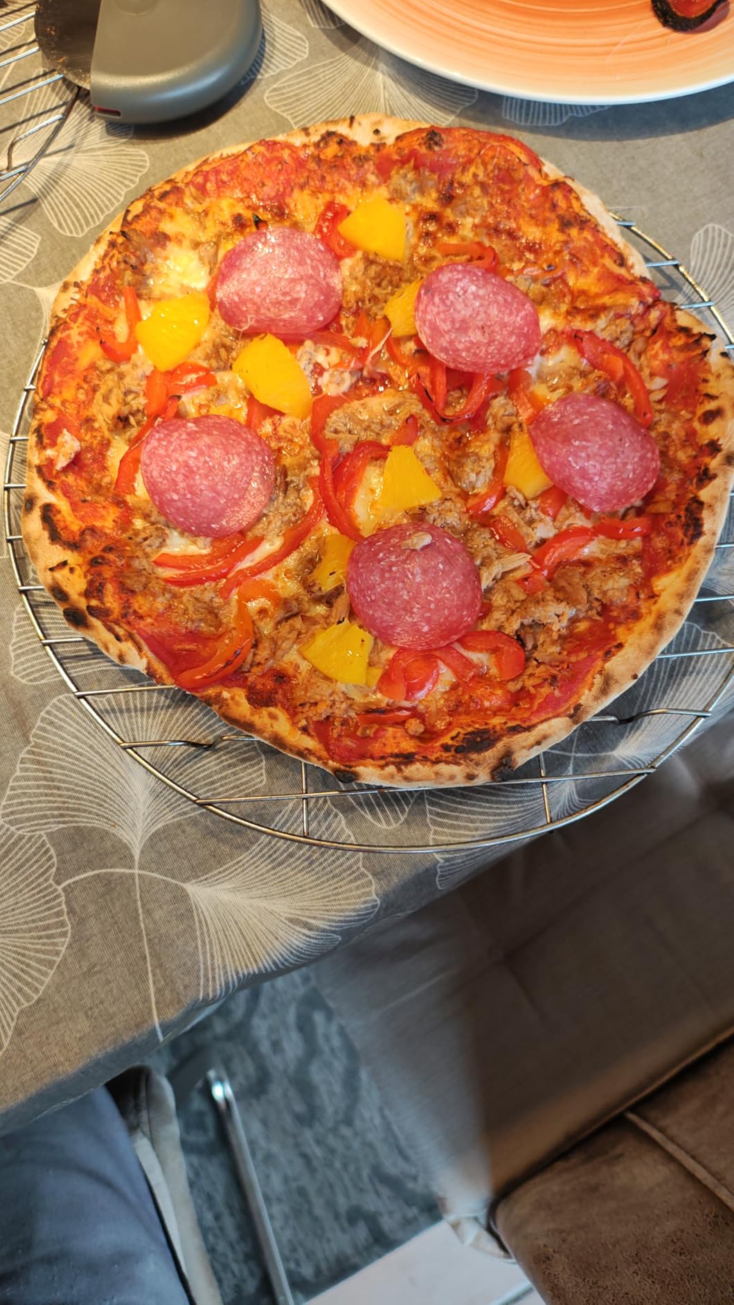 Morsø Forno Spin Pizzaofen Gas Anthrazit drehend