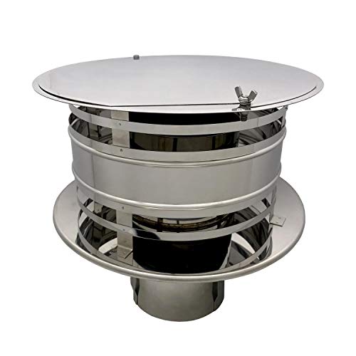 H&M New Line Hollandhaube Ø180mm mit Einschub drehbar