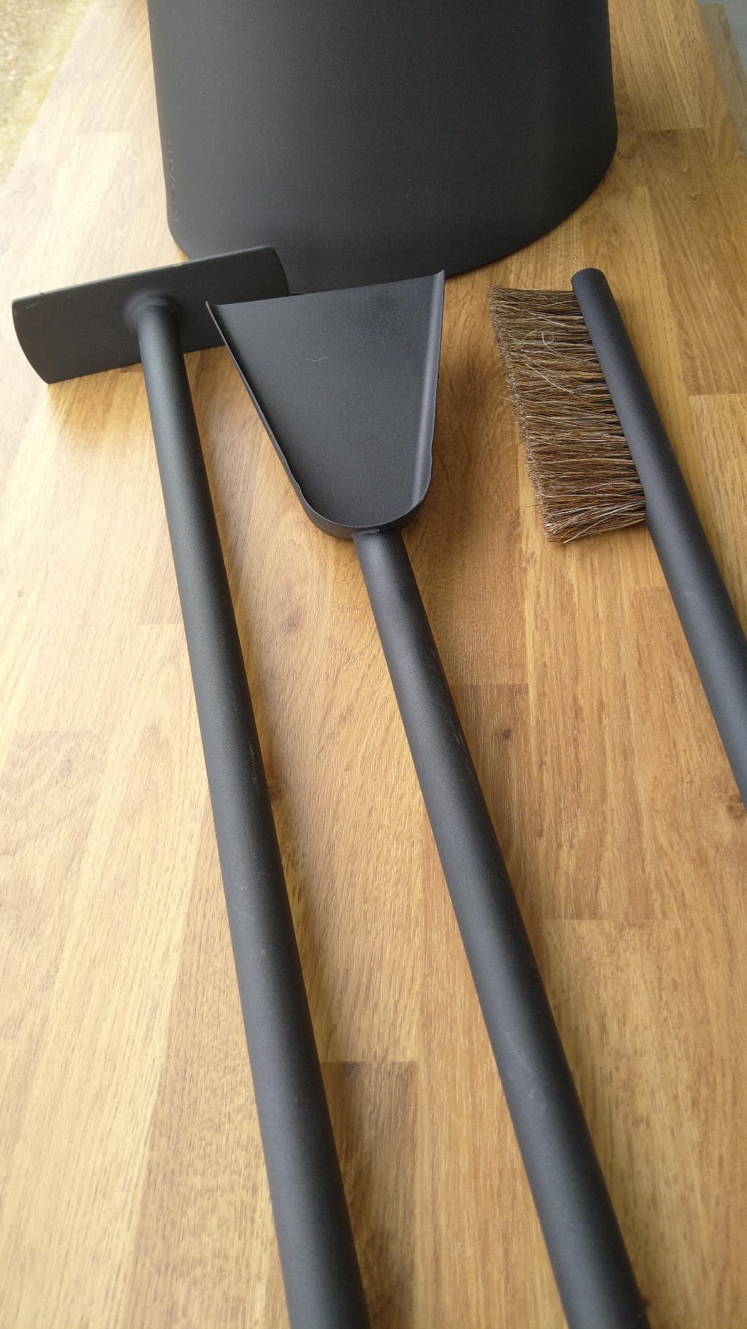 Morsø Ellipse Kaminbesteck 4-teilig Schwarz Stahl
