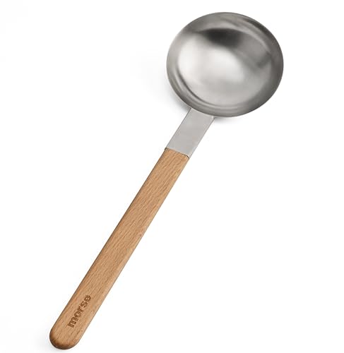 Morsø Vulcano Spoon Wok Löffel 40 cm Edelstahl Eiche