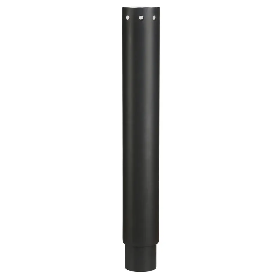 Morsø Forno Schornsteinrohr Edelstahl Schwarz 75 cm