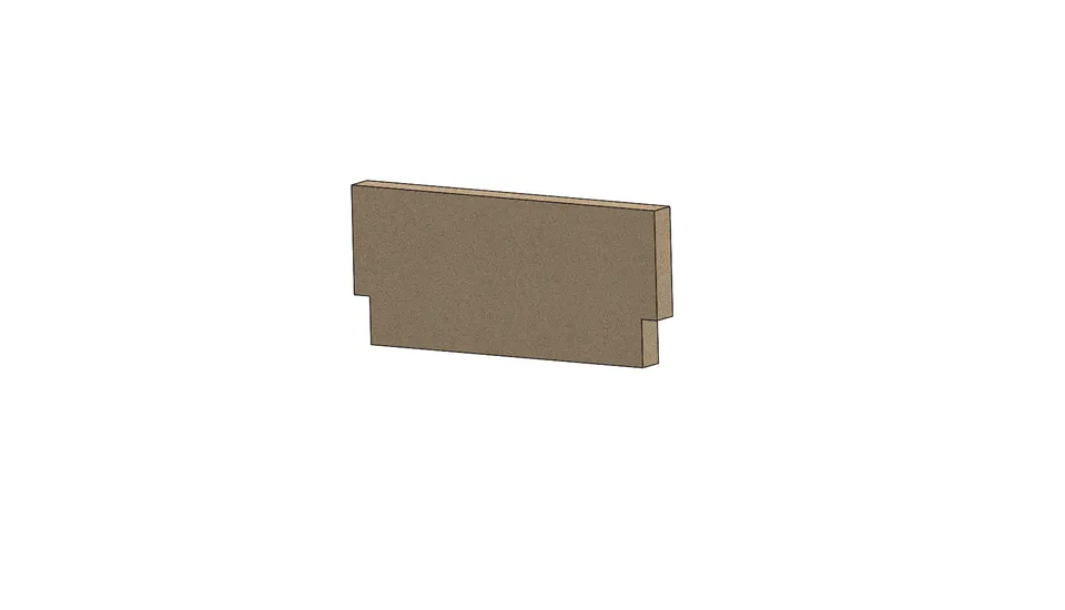ACR Woodpecker WP4 WP4LS Schamottstein hinten Vermiculit