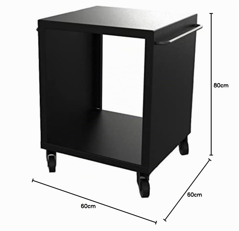 Morsø Terra Grilltisch Stahl Schwarz 60x60x80 cm