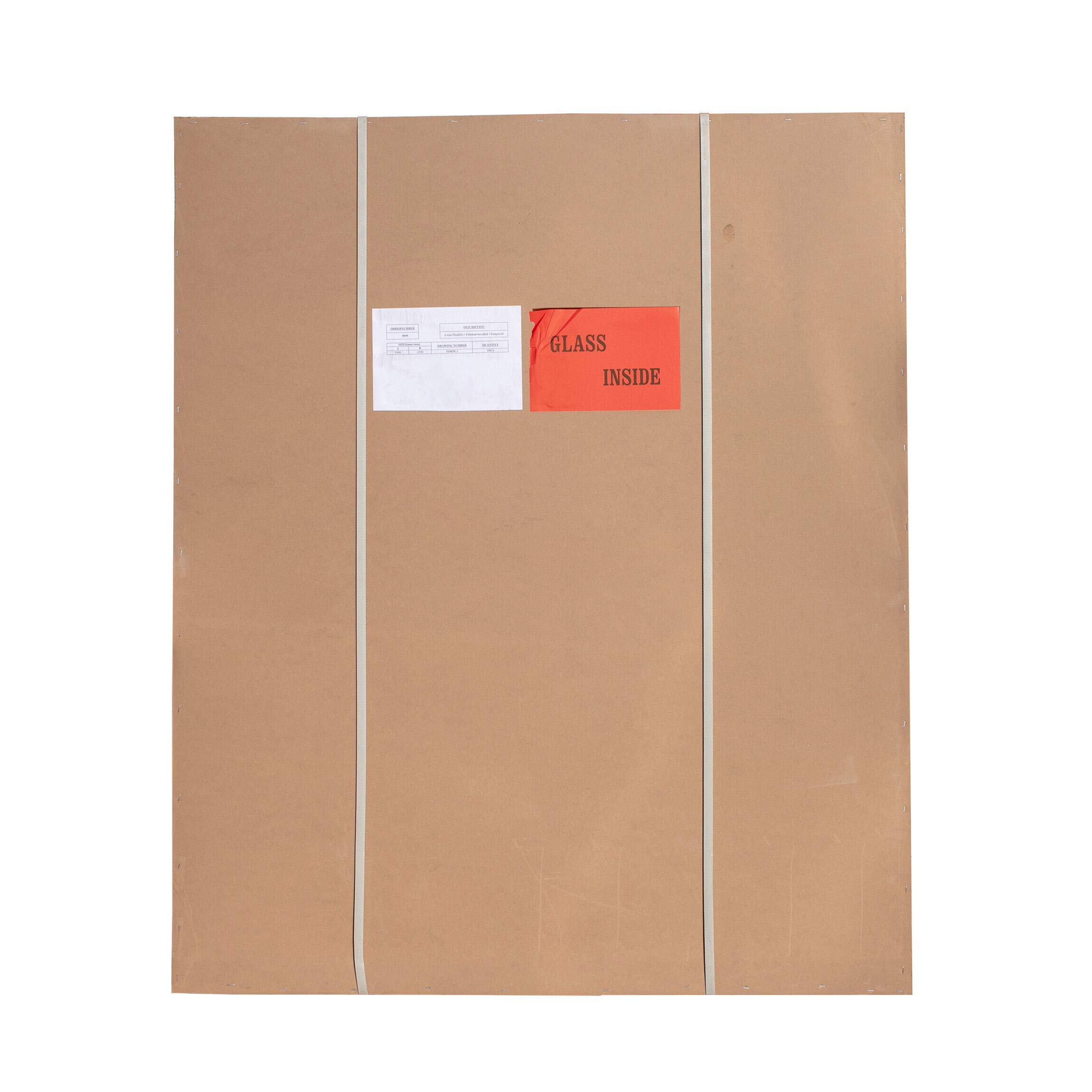 H&M Germany Fünfeck Funkenschutzplatte Glas 125x125cm 6mm