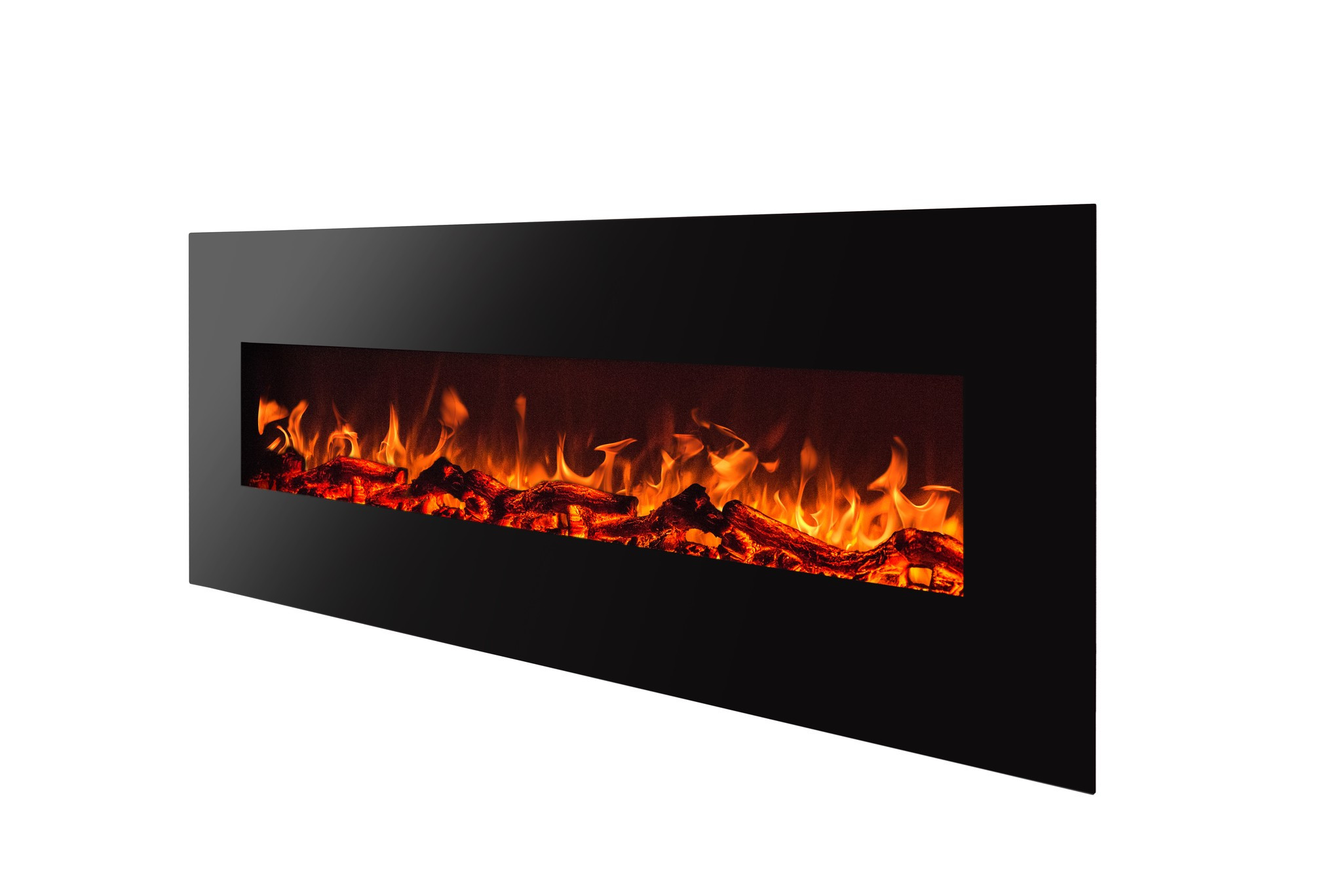 Aflamo Albion Wandkamin Bioethanol Schwarz