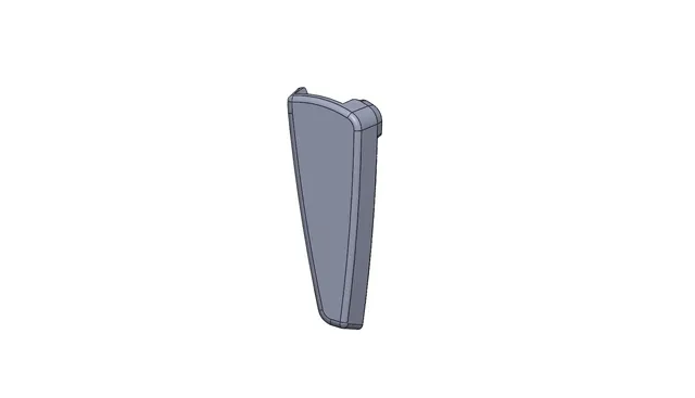 ACR Birchdale FB4BK Türgriff für Kaminofen schwarz