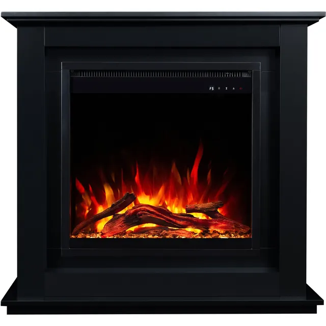 Aflamo Sund Black Bioethanol Standkamin schwarz