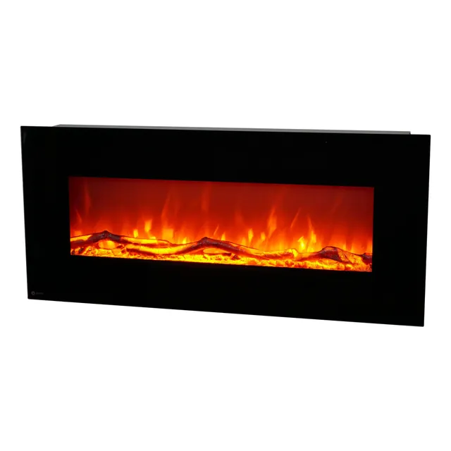 Aflamo Albion NH Bioethanol Wandkamin schwarz