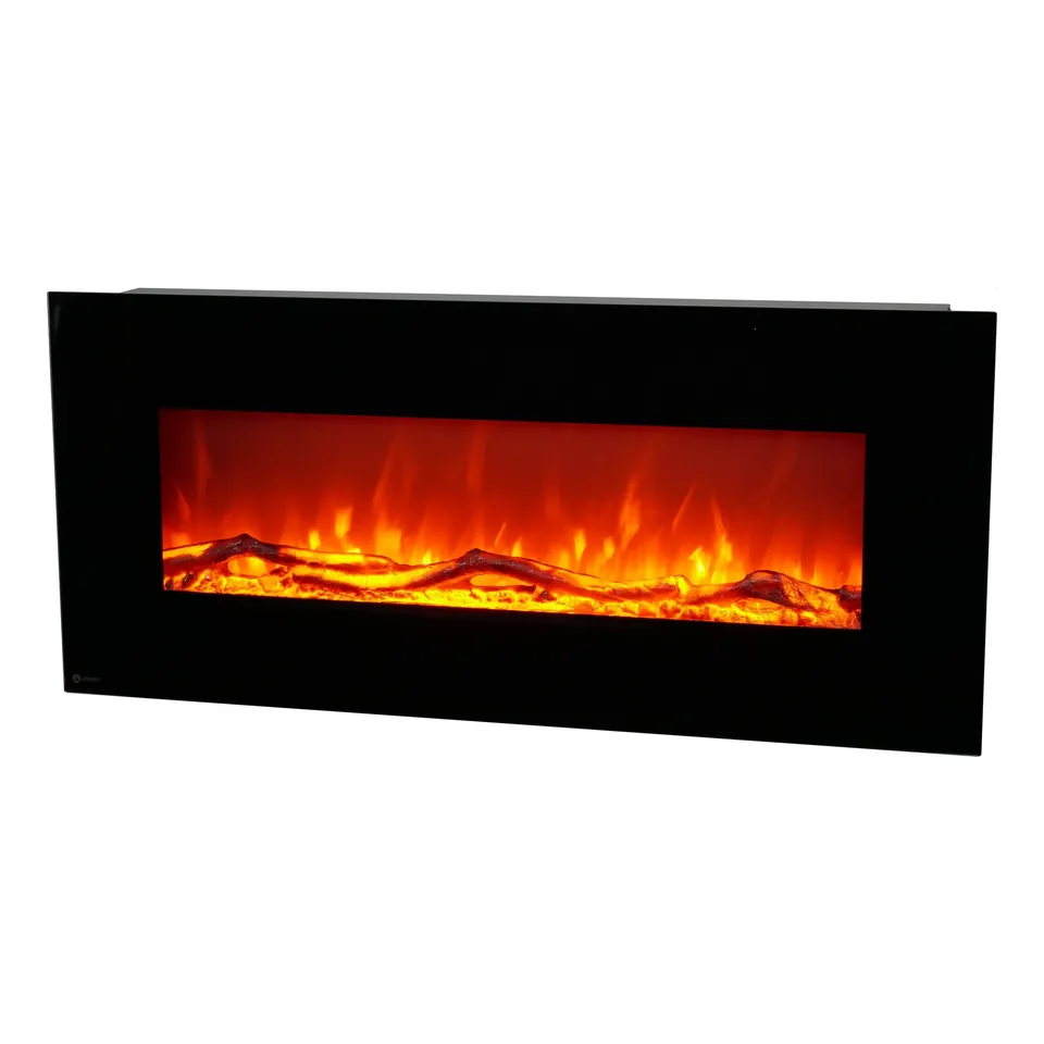 Aflamo Albion NH Bioethanol Wandkamin schwarz