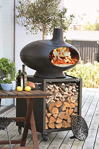 Morsø Terra Grilltisch Stahl Schwarz 60x60x80 cm