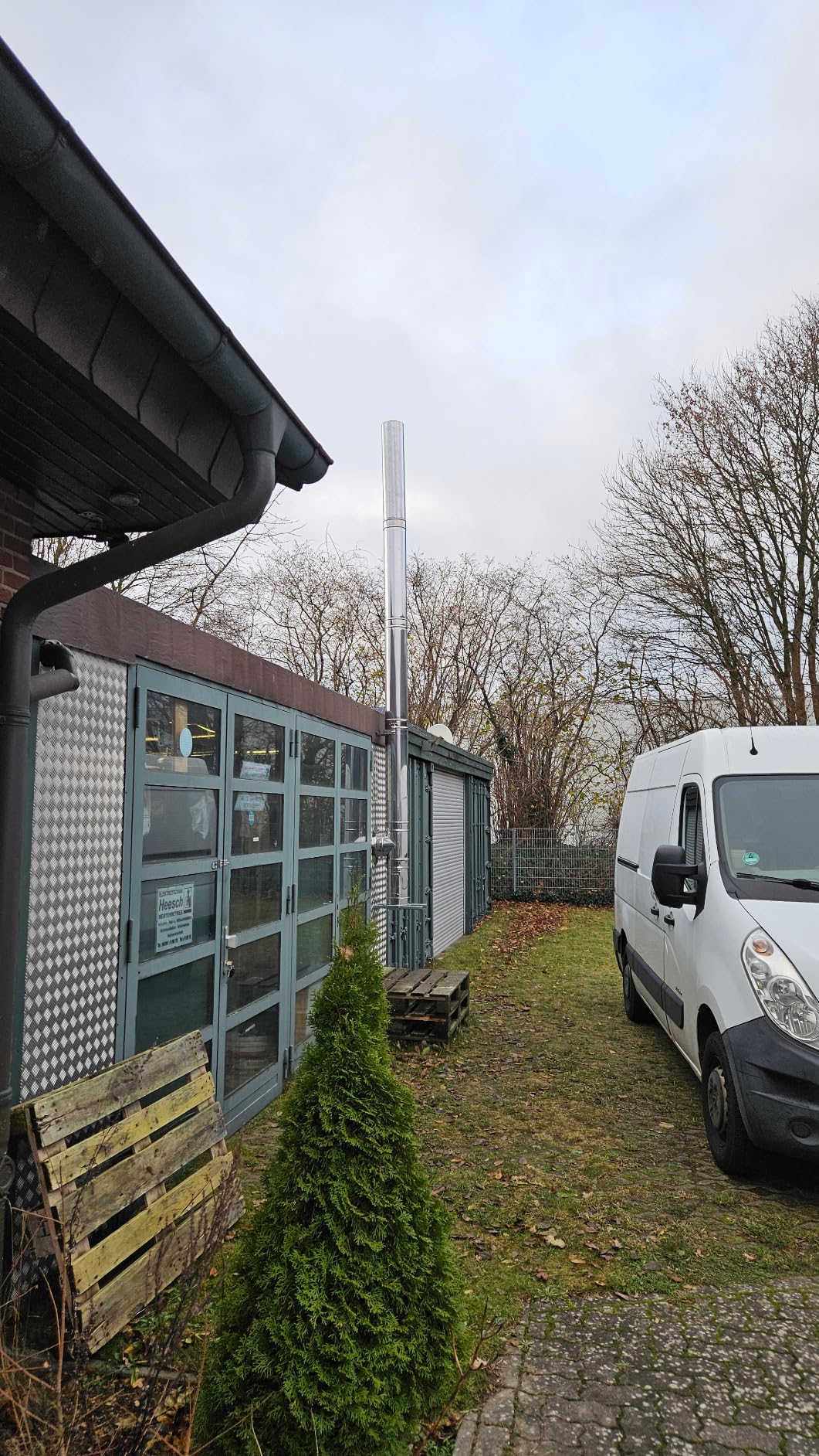 H&M Schornstein-Paket 9,7m 180mm Edelstahl