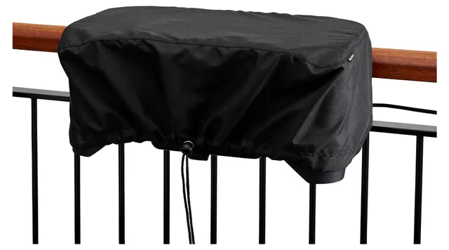 Morsø Balcone Cover Grillabdeckung Schwarz wasserabweisend