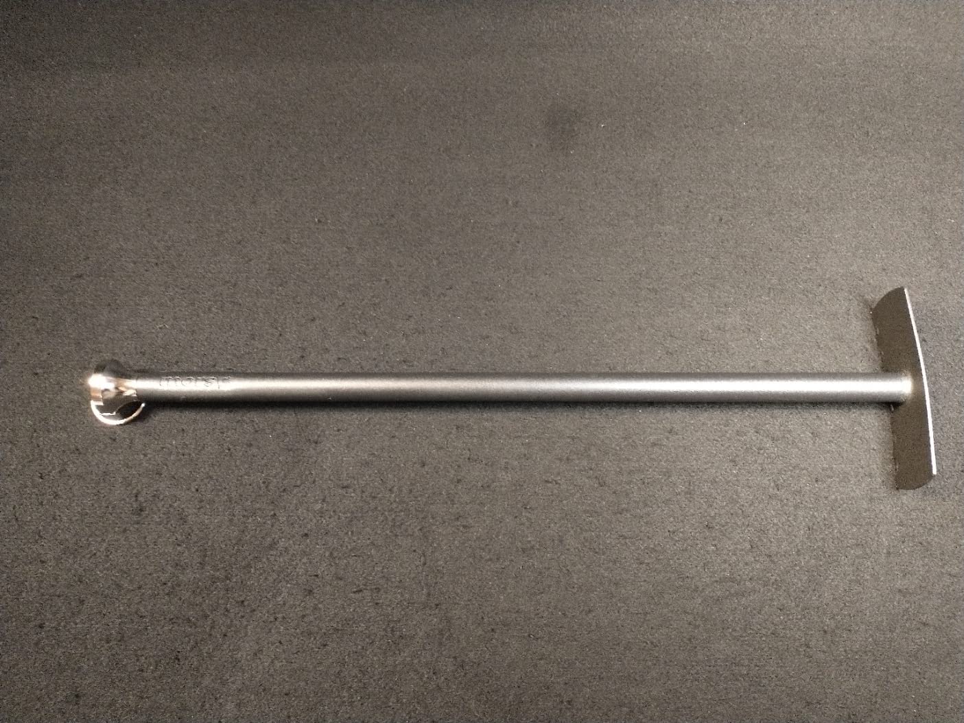 Morsø Ascheschieber Blasrohr Stahl 51cm schwarz