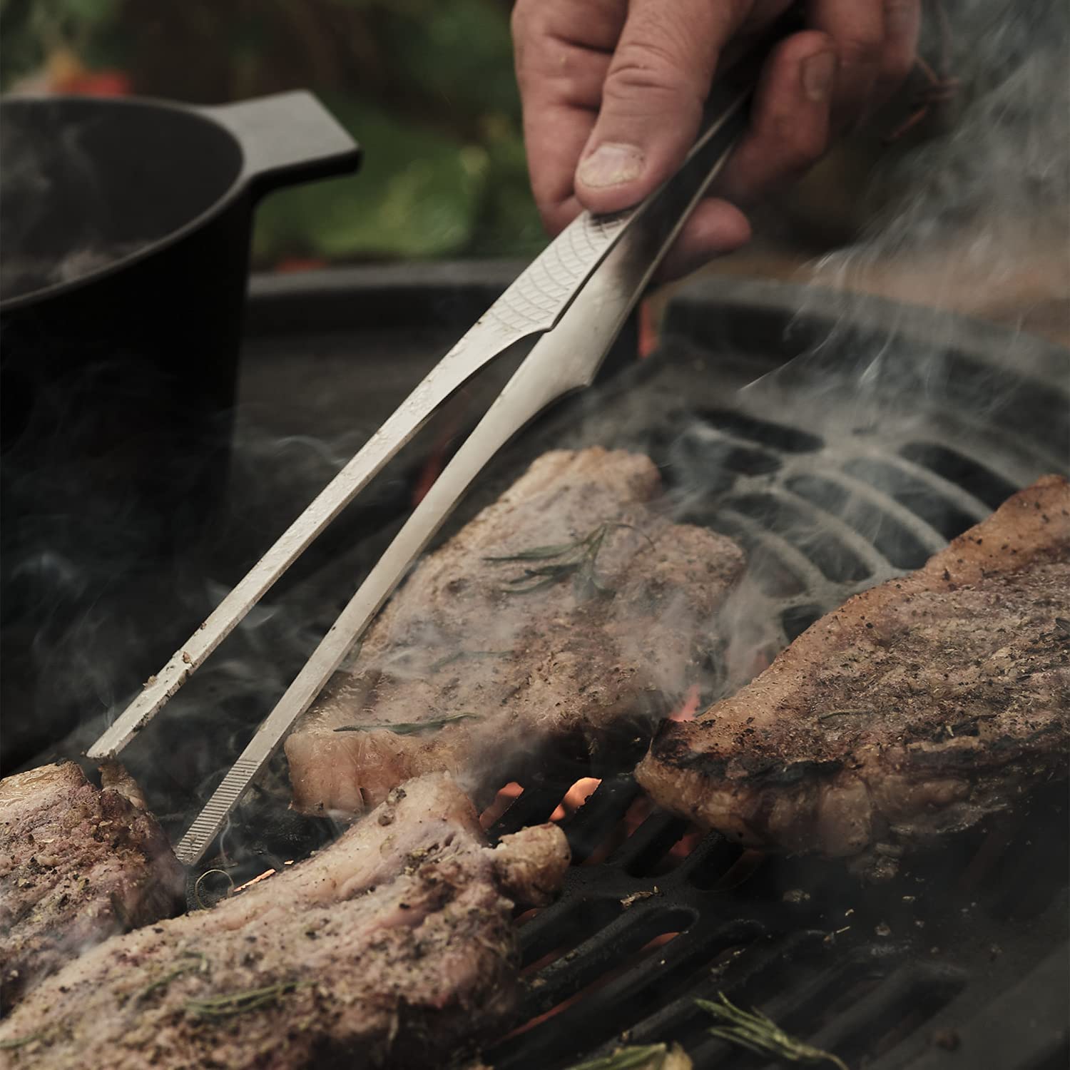 Morsø Culina Grillpinzette 45cm Stahl schmal