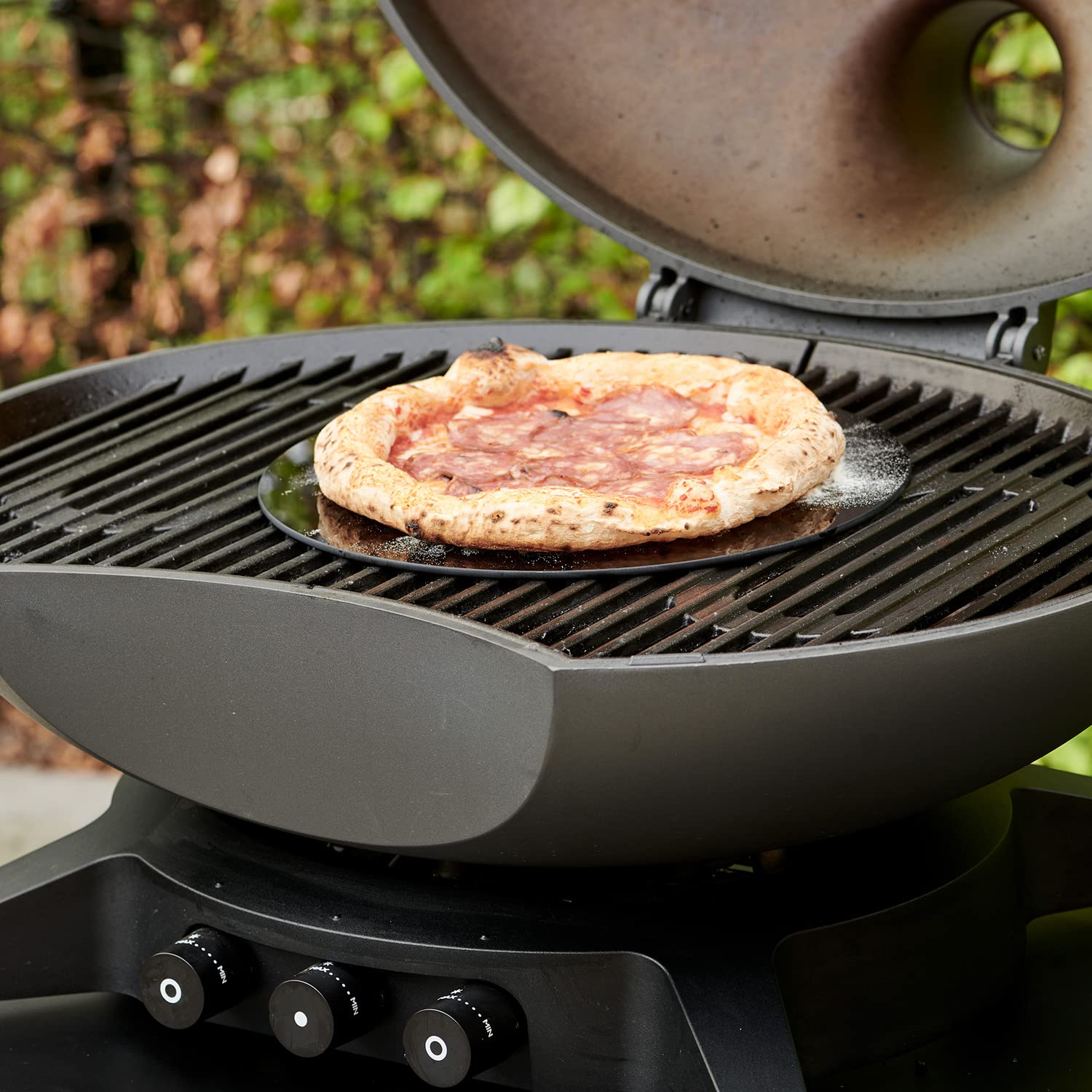 Morsø Vetro Pizza-Platte Ø34cm Glaskeramik schwarz