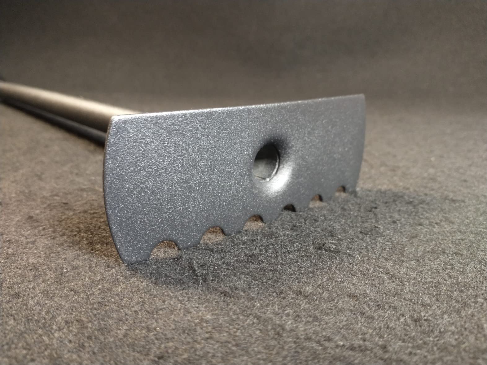 Morsø Ascheschieber Blasrohr Stahl 51cm schwarz