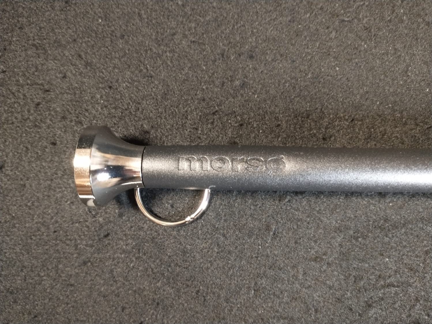 Morsø Ascheschieber Blasrohr Stahl 51cm schwarz
