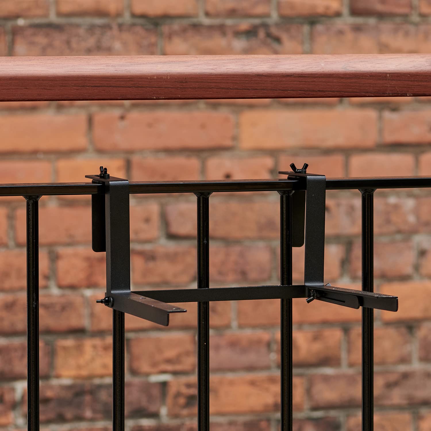 Morsø Balcone Montage-Set Grill-Halterung Schwarz rostfrei
