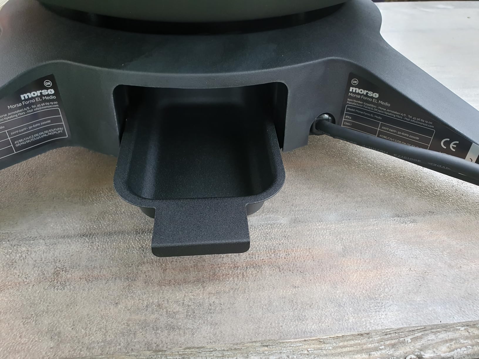 Morsø Forno EL Medio Elektrogrill anthrazit-grau
