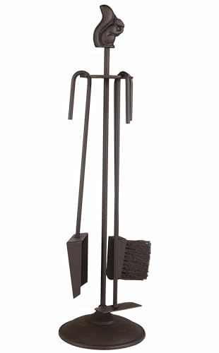 Morsø Classic Kaminbesteck 3-teilig Stahl Schwarz 66 cm