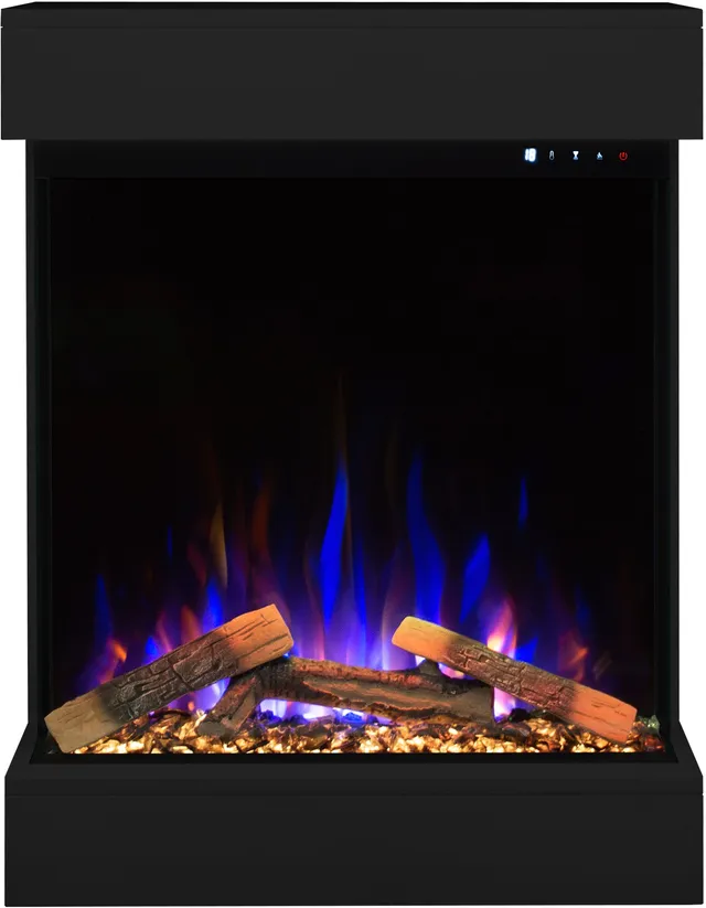 Aflamo Dame Schwarz Bioethanol Wandkamin