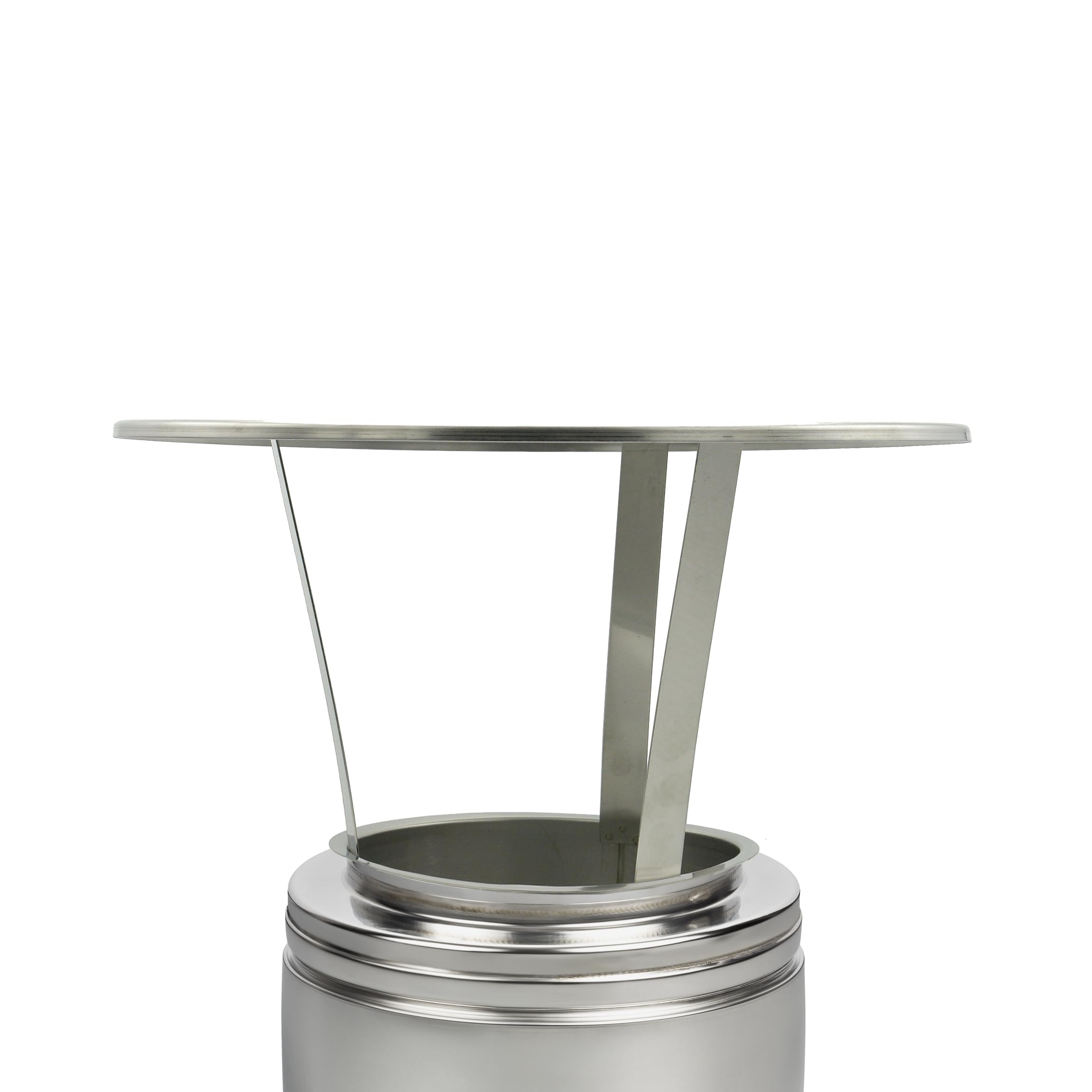 H&M Regenhaube 180mm Kaminhut Edelstahl