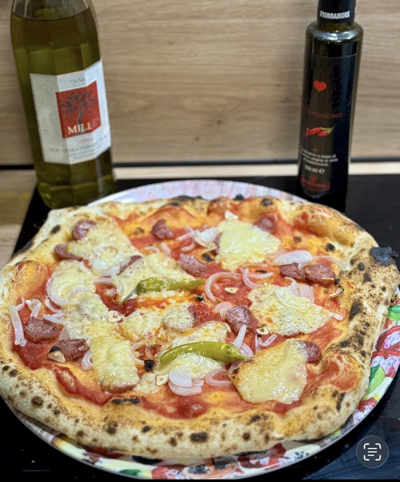 Morsø Forno Spin Pizzaofen Gas Anthrazit drehend