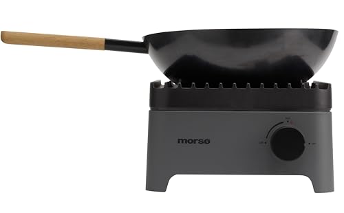 Morsø Vulcano Wok Wokpfanne Karbonstahl Anthrazit