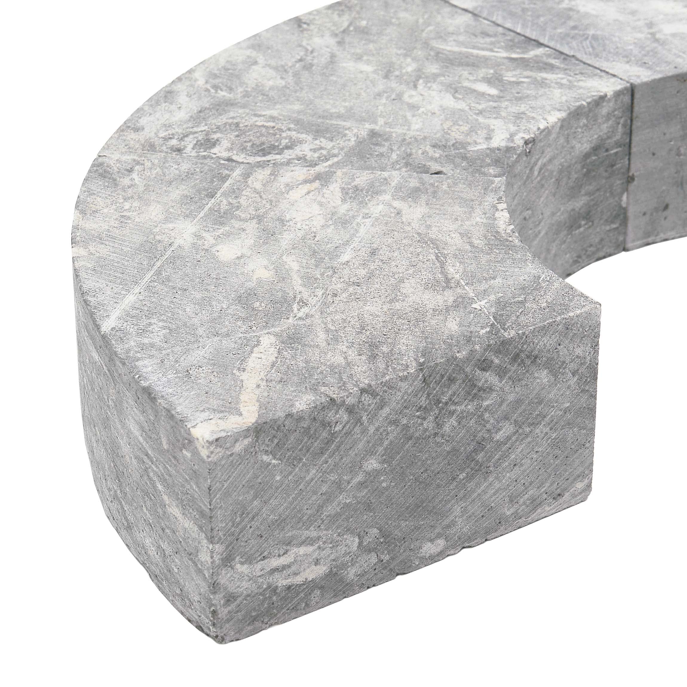 H&M Speckstein-Speicherring 8-teilig 5 cm Naturstein