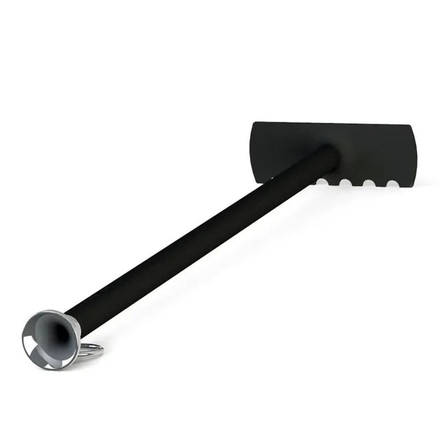 Morsø Ascheschieber Blasrohr Stahl 51cm schwarz