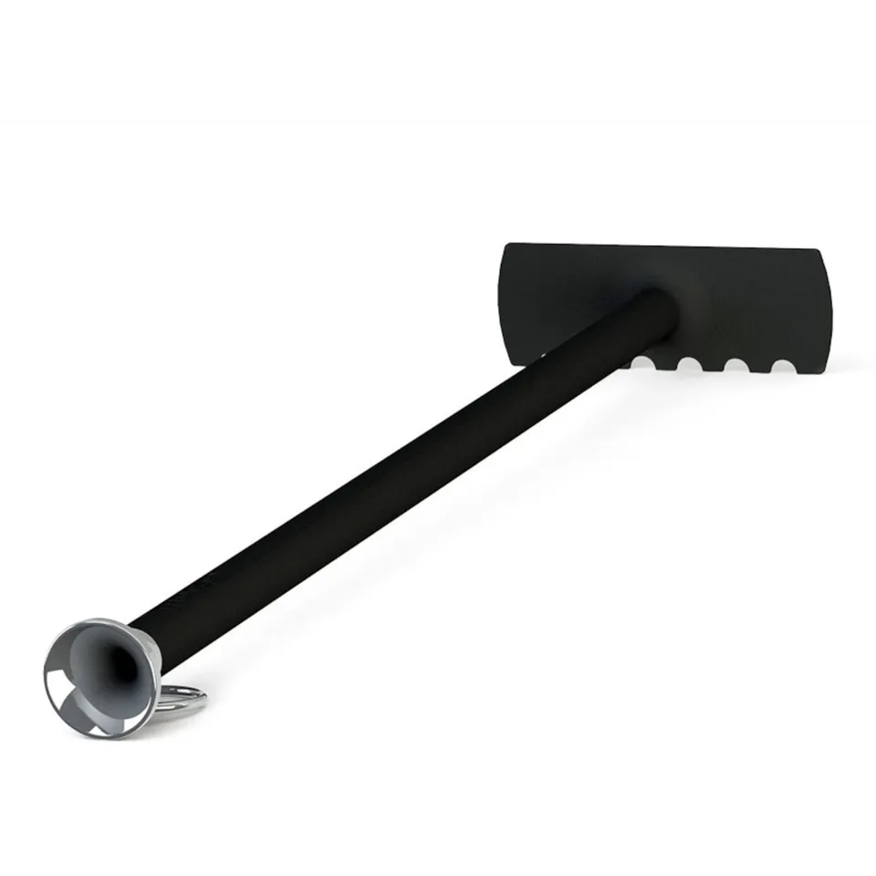 Morsø Ascheschieber Blasrohr Stahl 51cm schwarz