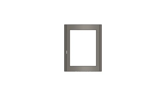 ACR Neo Gusseisen Ofentür Tür ohne Glas Ersatzteil
