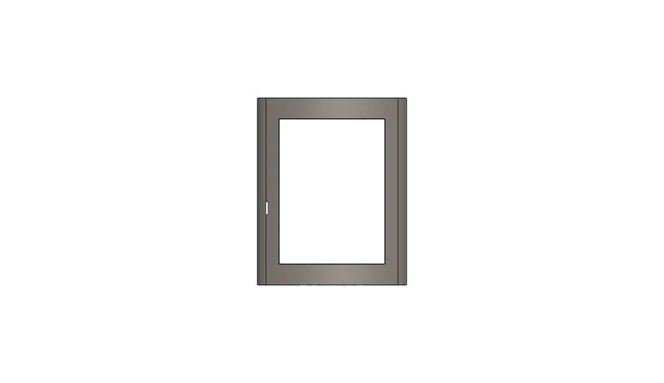 ACR Neo Gusseisen Ofentür Tür ohne Glas Ersatzteil