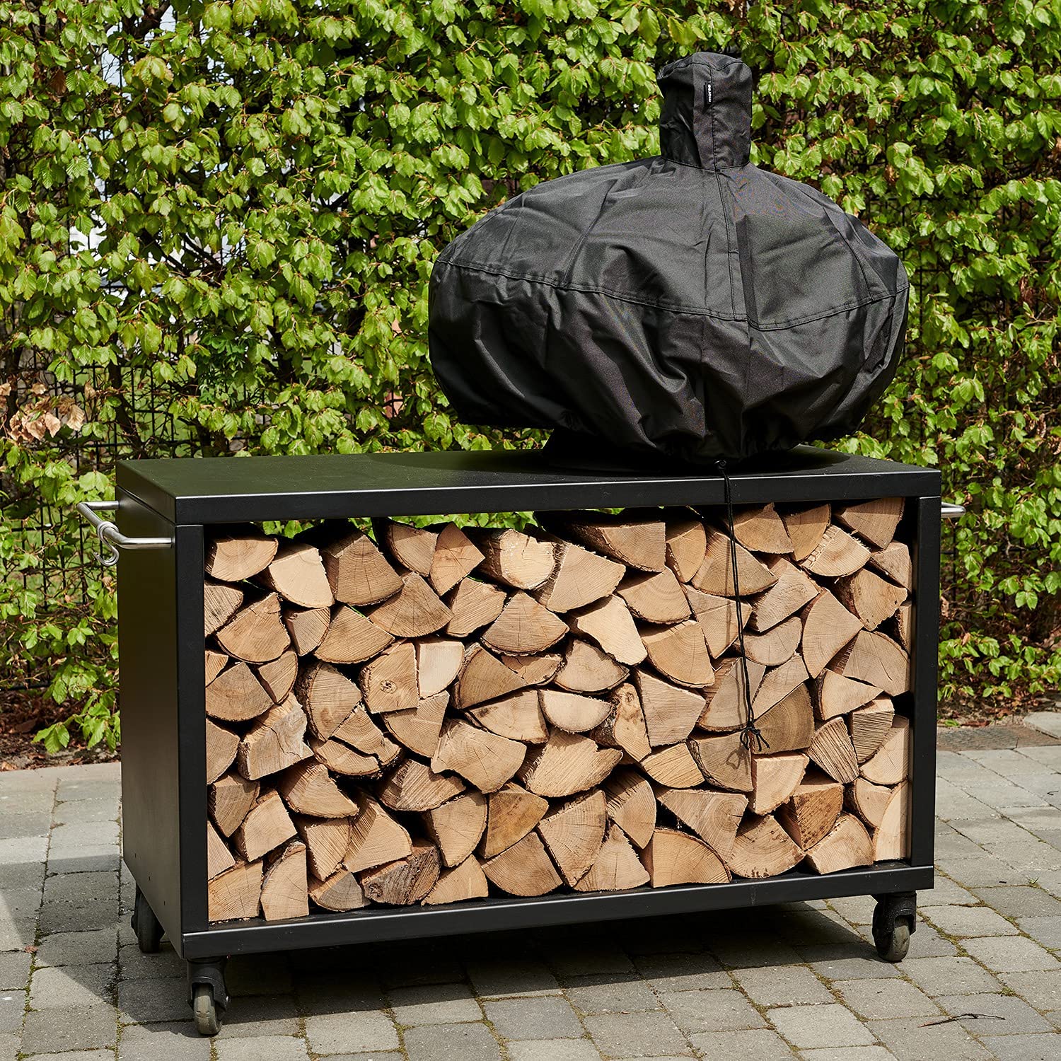 Morsø Garden Grilltisch Stahl schwarz 80x120x60 cm