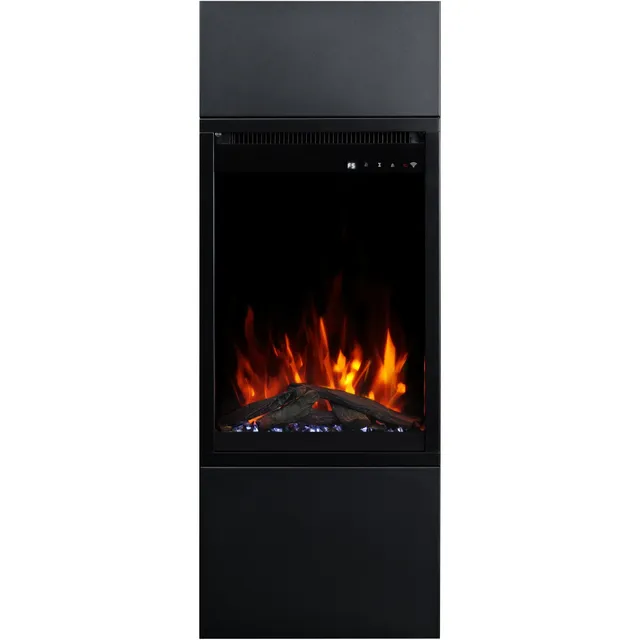 Aflamo Milos Black freistehender Ofen Bioethanol