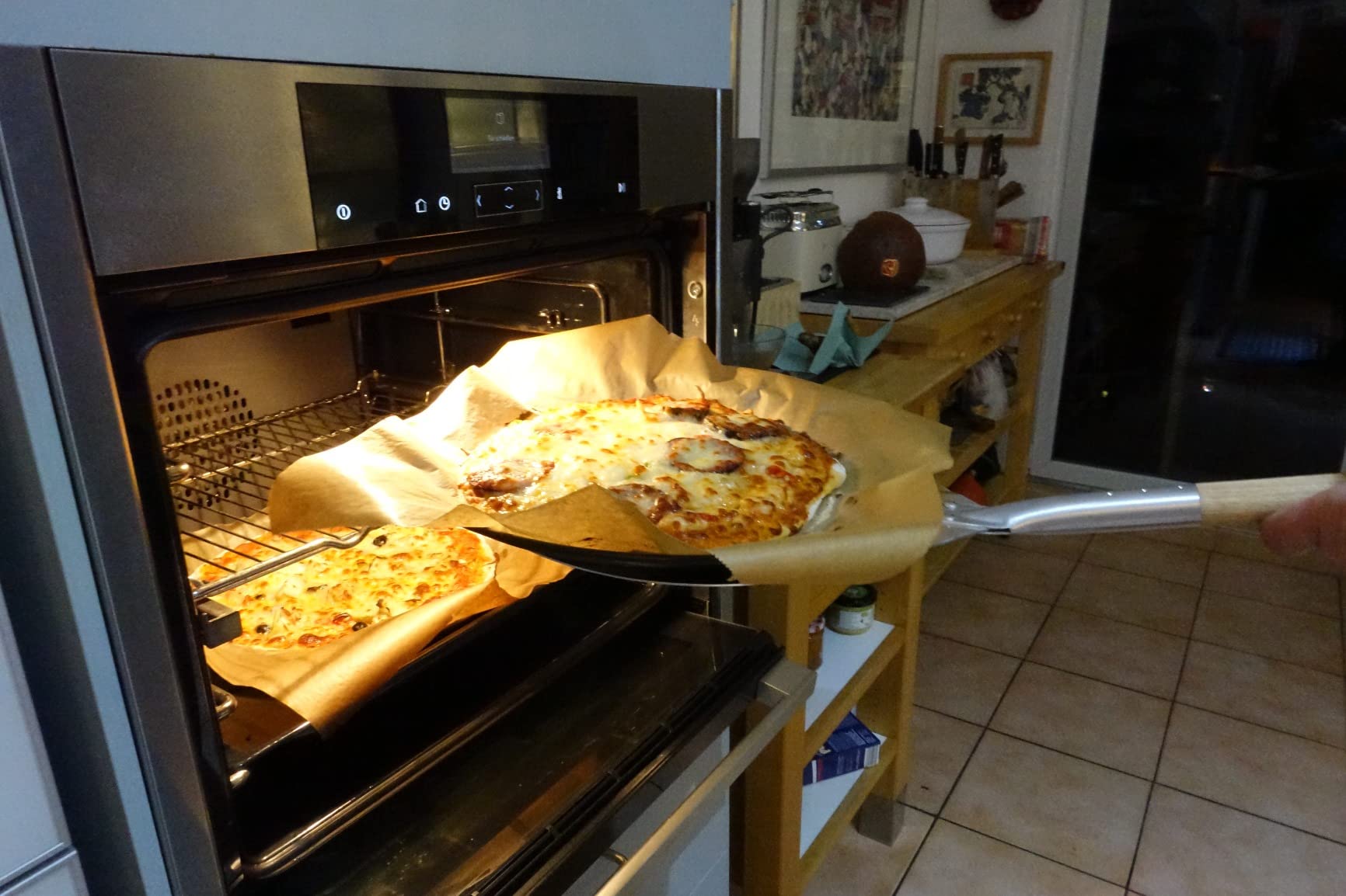 Morsø Pizzaschaufel 72 cm Alu Eiche Pizzaschieber