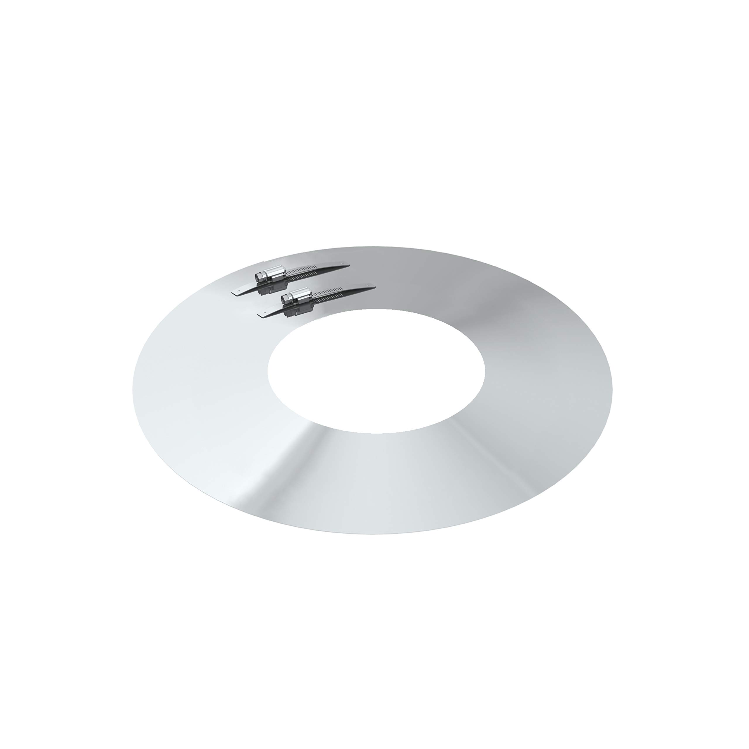 H&M New Line Deckenblende 0-30° Schornstein Ø120mm
