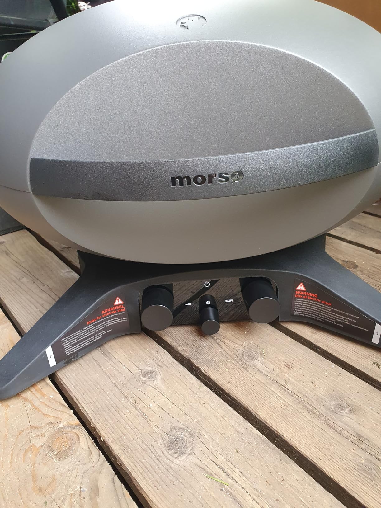Morsø Forno EL Medio Elektrogrill anthrazit-grau