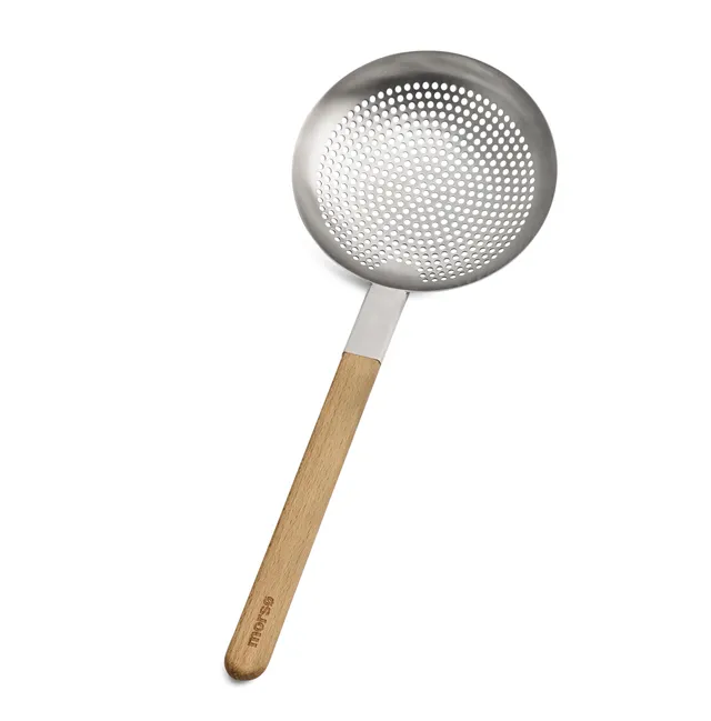 Morsø Vulcano Spider Wok Schaumlöffel 45 cm Edelstahl