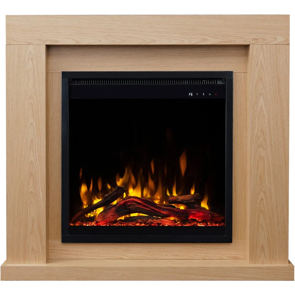 Aflamo Jolo Oak Bioethanol Standkamin Eiche