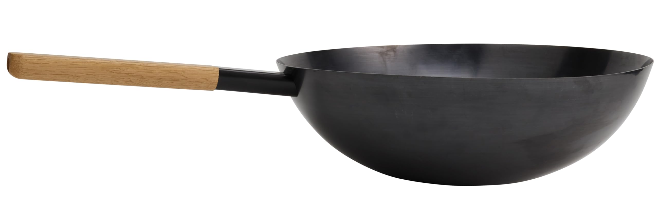 Morsø Vulcano Wok Wokpfanne Karbonstahl Anthrazit