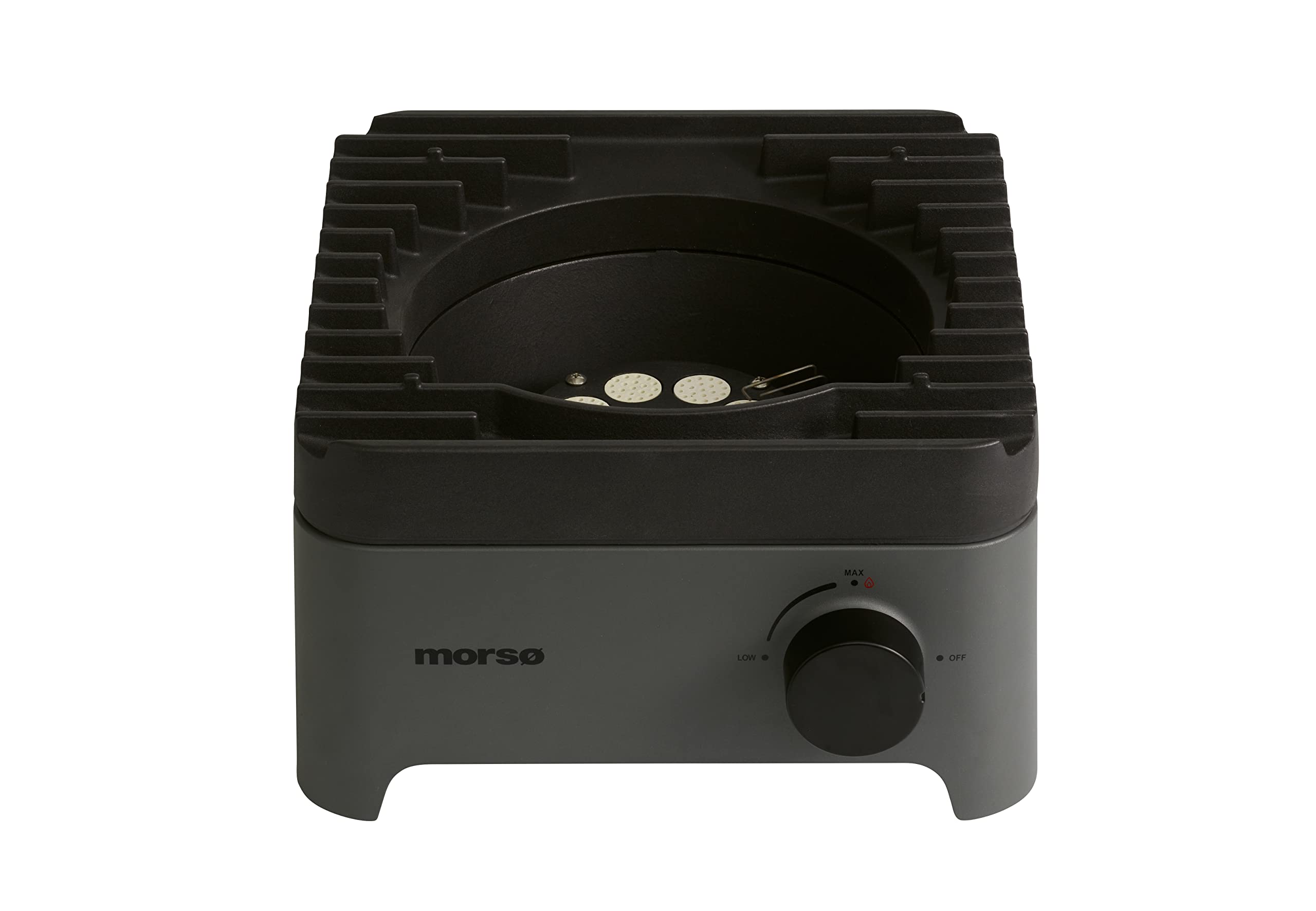 Morsø Vulcano Wok Burner Gas Anthrazit Stahl