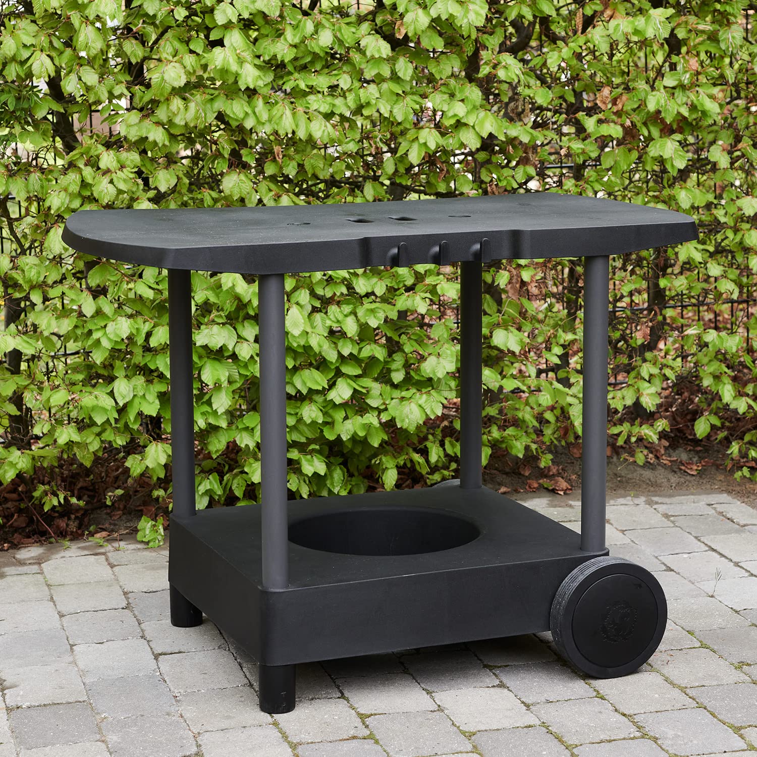 Morsø Tavolo Grillwagen Kunststoff Schwarz 109x57 cm
