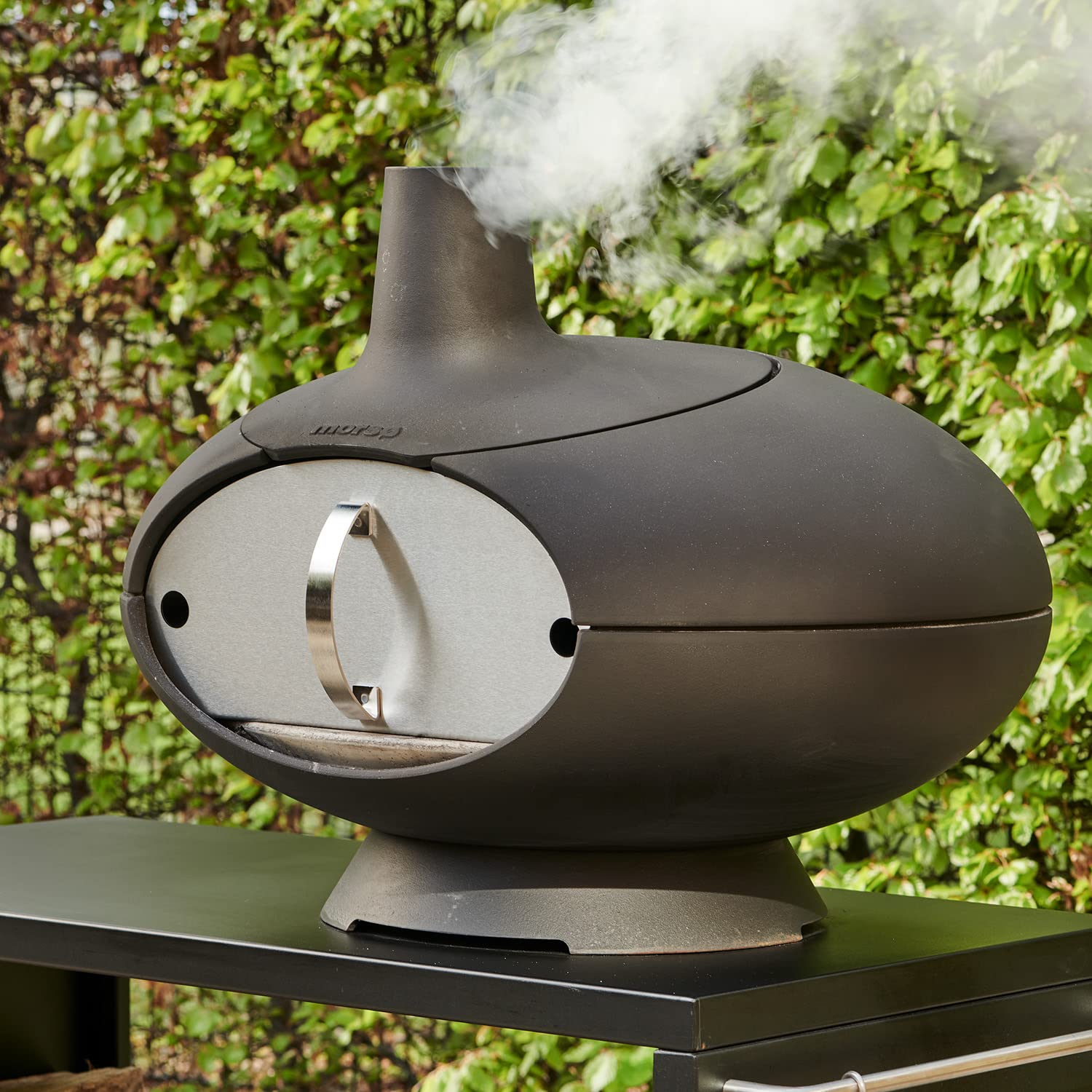 Morsø Forno Ofentür Edelstahl für Outdoor-Ofen Smoker
