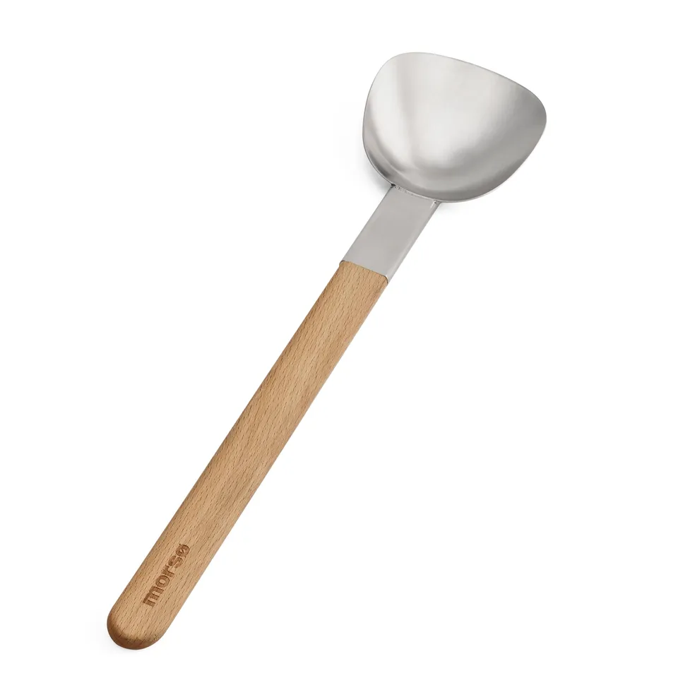 Morsø Vulcano Spatula Wokspachtel Edelstahl 40,5 cm