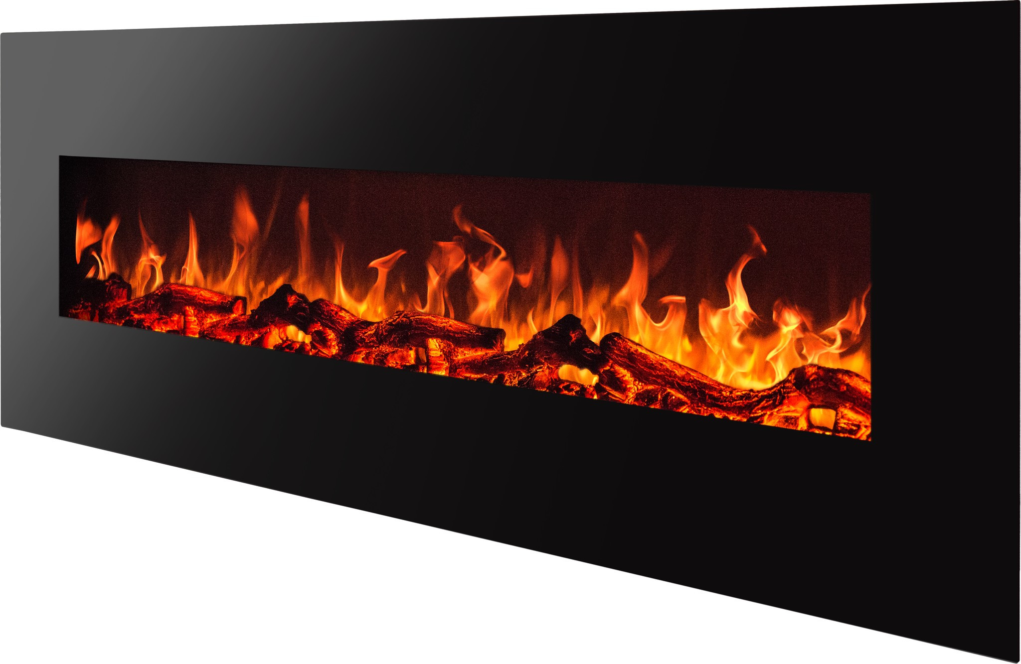 Aflamo Albion Wandkamin Bioethanol Schwarz