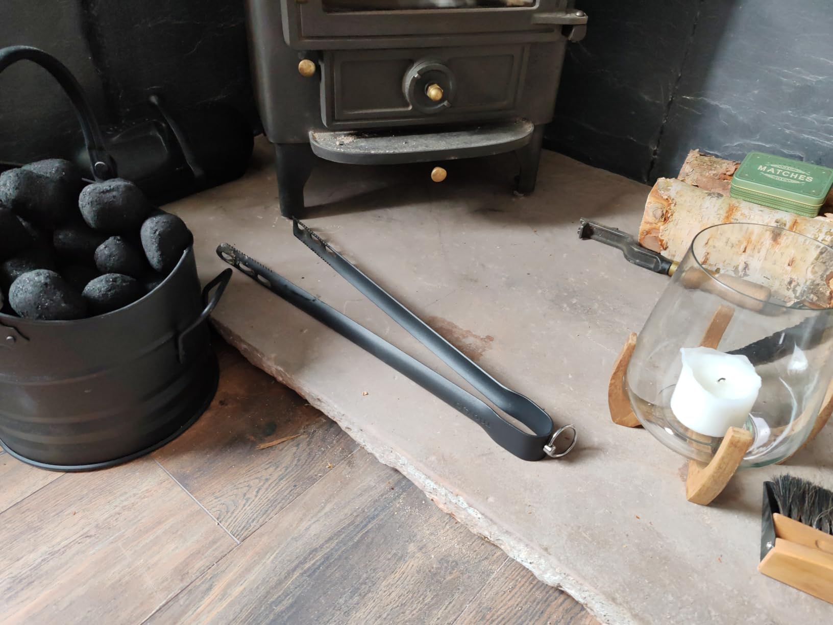 Morsø Feuerzange 52cm Stahl schwarz